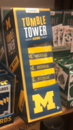 GO BLUE , TUMBLE TOWER GAME