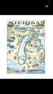 Puzzles Michigan Maps